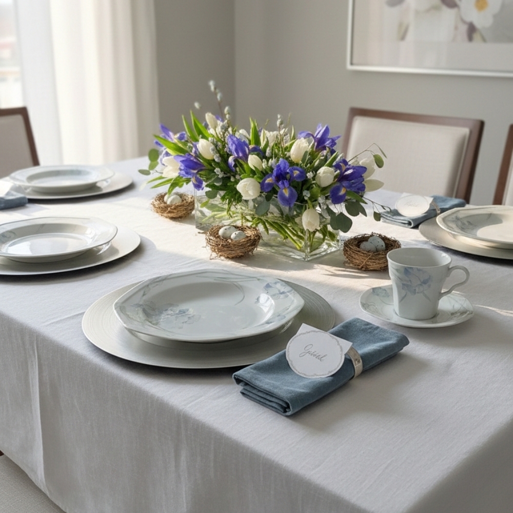 Christopher Stuart Blue Eyes "Spring Meadow"‎ Y0007 5 Pc Place Setting